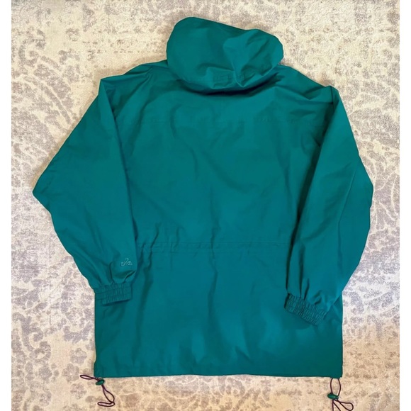 EMS Mens Green Full Zip Hooded Jacket Coat Parka - Picture 3 of 3